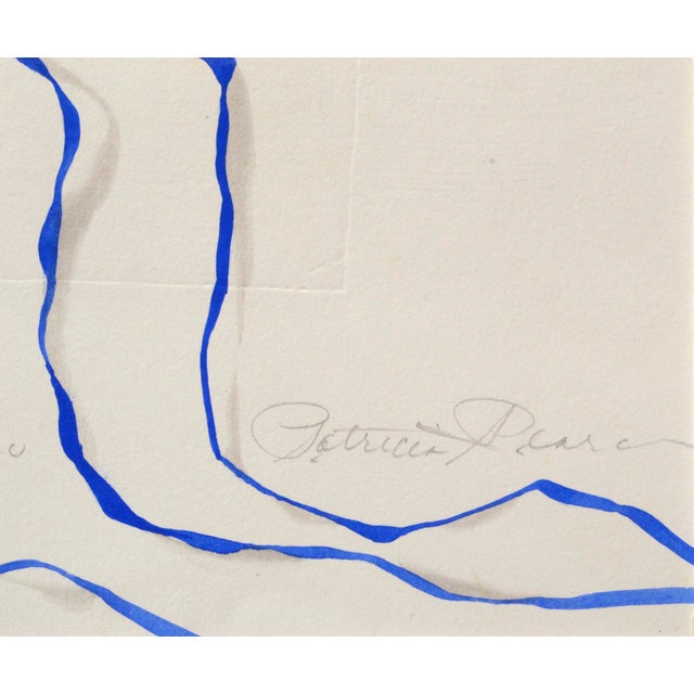 Late 20th Century "Blue Through the Door" - Hand-Altered Lithograph by Patricia A. Pearce For Sale - Image 5 of 6