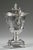 French Restoration Era Silver and Crystal Candy Dish For Sale - Image 12 of 18