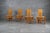 Postmodern Sculptural Oak and Rush Seat Dining Chairs, 1970s, Set of 4 For Sale - Image 13 of 13