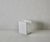 Modern Vintage Tizo Style White Lucite Acrylic Waste Basket For Sale - Image 3 of 12