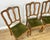 French Dining Chairs in Oak, Set of 4 For Sale - Image 4 of 13