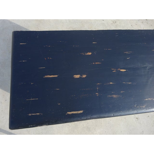 Black Vintage Parisian Pine Buffet, 1890s For Sale - Image 8 of 18