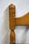 High End Vintage Solid Hard Rock Maple Colonial Early American Queen Size Scroll Spindle Headboard For Sale - Image 4 of 5