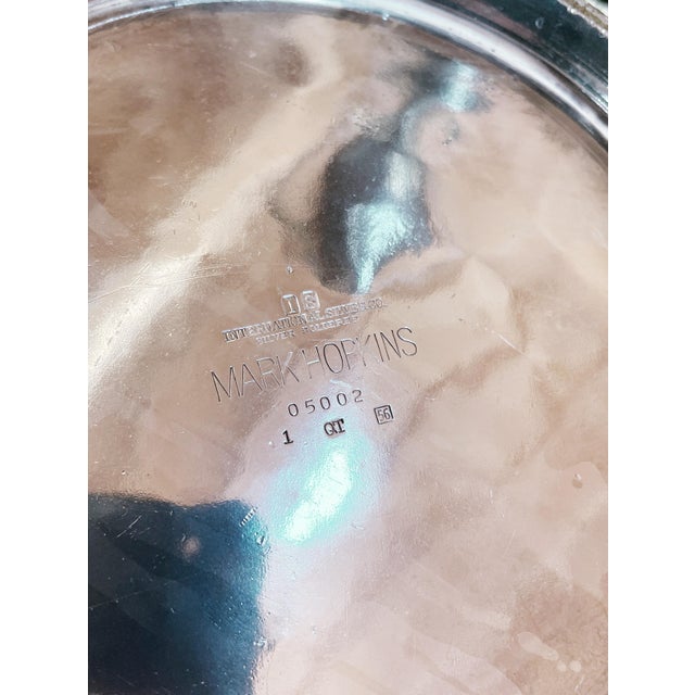 Vintage Silver Champagne Bucket From the Mark Hopkins Hotel in San Francisco For Sale - Image 9 of 10