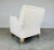 Space Age Style Off-White Club Chair by Larry Laslo for Directional For Sale In Philadelphia - Image 6 of 9