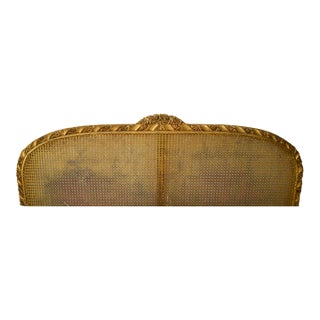 19th Century Gilded Headboard For Sale