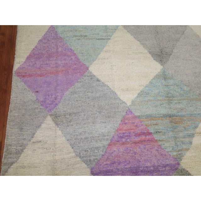 Vintage Inspired Turkish Tulu Room Size Carpet For Sale - Image 4 of 6