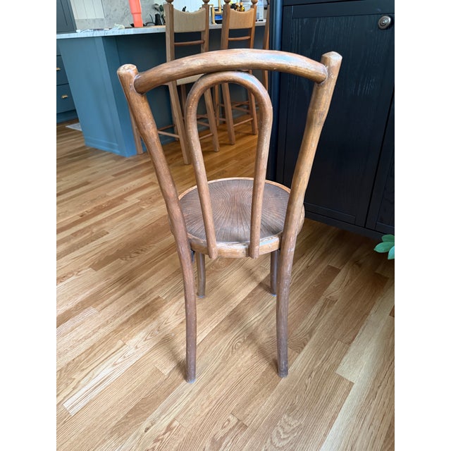 Thonet Set of Six Early 20th Century Mazowia Bentwood Café Dining Chairs For Sale - Image 4 of 8