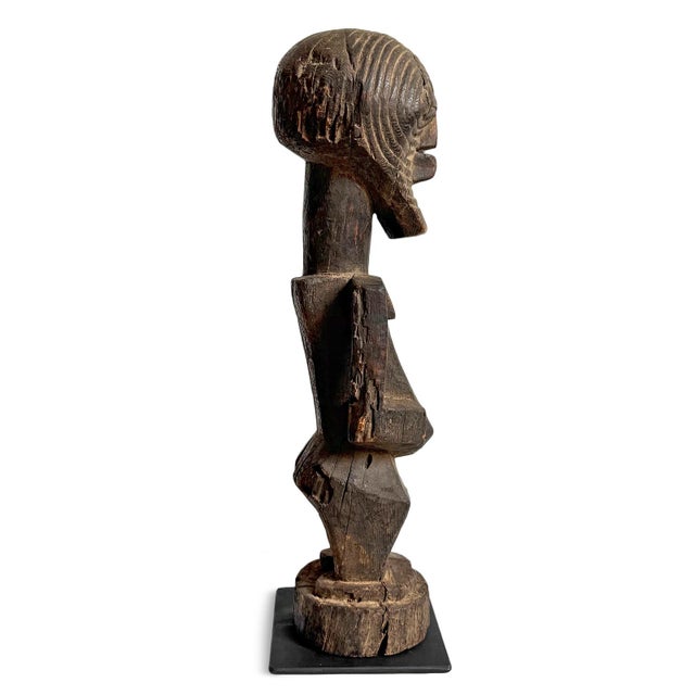 Antique Female Kifwebe Songye African Figure Sculpture For Sale - Image 4 of 10