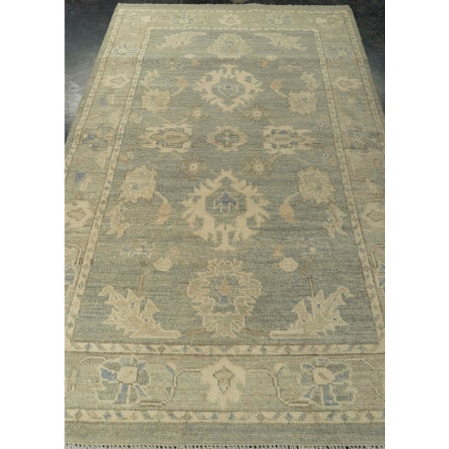 Oushak Rug 3' x 5'2" #21366 Explore a curated collection of hallway runners, wool rugs, and handmade masterpieces at ,...