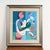 Graziani 77, Abstract Composition, 1970s, Oil on Canvas, Framed For Sale - Image 6 of 6