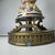 Ceramic Italian Capodimonte Cherub and Floral Table Lamps- A Pair For Sale - Image 7 of 12