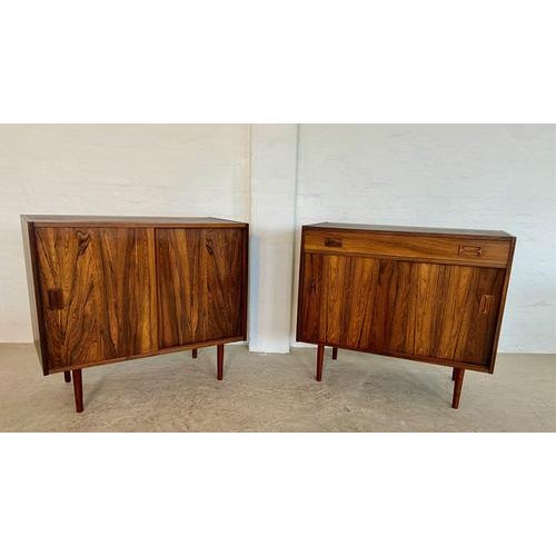 Vintage Danish Rosewood Sideboards, 1960s, Set of 2 For Sale - Image 12 of 18