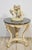 Cream Italian Painted and Parcel Gilt Occasional Table, 1890s For Sale - Image 8 of 9