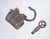 Antique 19th Century Bronze and Iron Padlock, Asia For Sale - Image 3 of 8