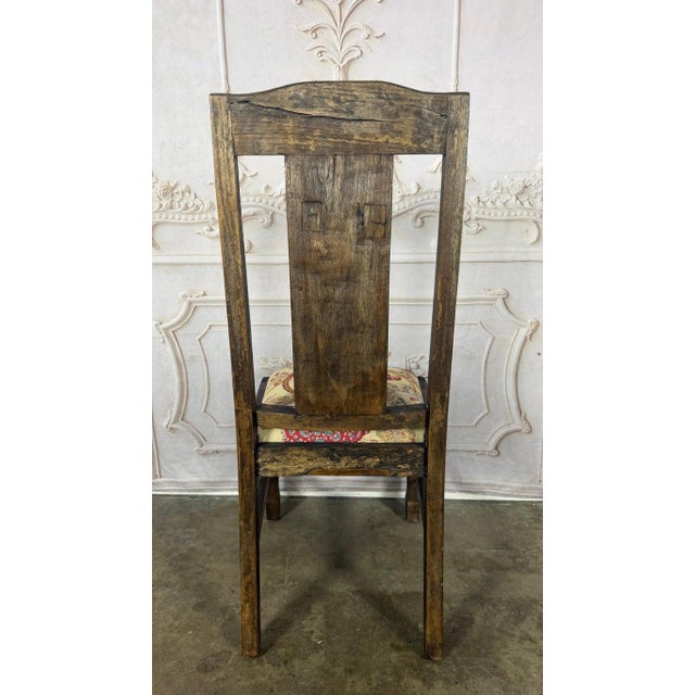 Set of 8 Rustic English Arts & Crafts Dining Chairs For Sale - Image 15 of 18