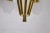 Modernist 9 Arm Light Light in Solid Brass from Vereinigte Werkstätten München, 1950s For Sale - Image 6 of 11