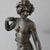 19th Century Antique Julian Causse (French, 1869-1914) Pervenche Spelter Sculpture Signed For Sale - Image 5 of 13