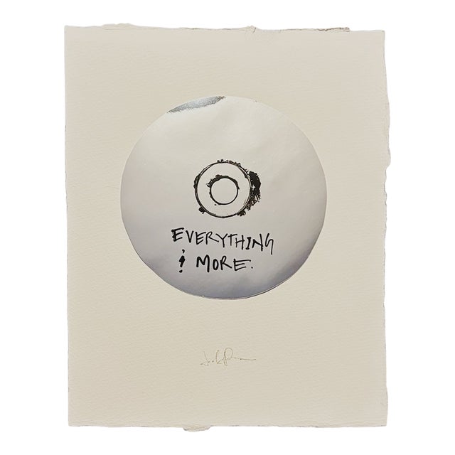 "Everything & More Cd" Original Artwork by Jake Poser For Sale