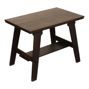Lestershire Furniture Co. Mission Oak Library Table