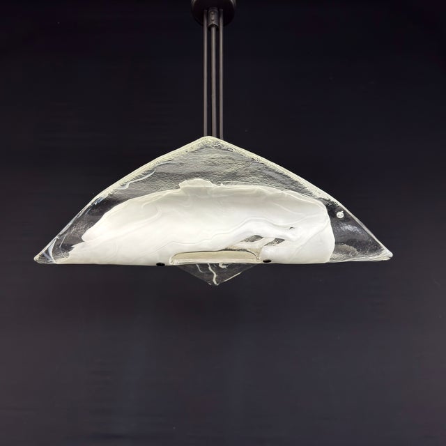 1970s Italian Pendant Lamp La Murrina Murano For Sale - Image 5 of 10