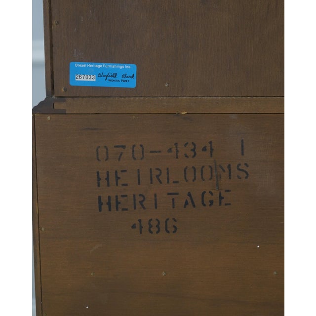 Drexel Heritage Chippendale Large Mahogany Chest For Sale - Image 17 of 17