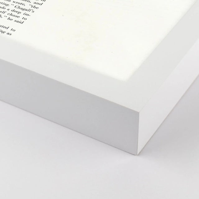 DESCRIPTION: Purple Face 1 by Virginia Chamlee in White Frame, Small Art Print SPECIFICATIONS: Type: Framed Paper. Framed...