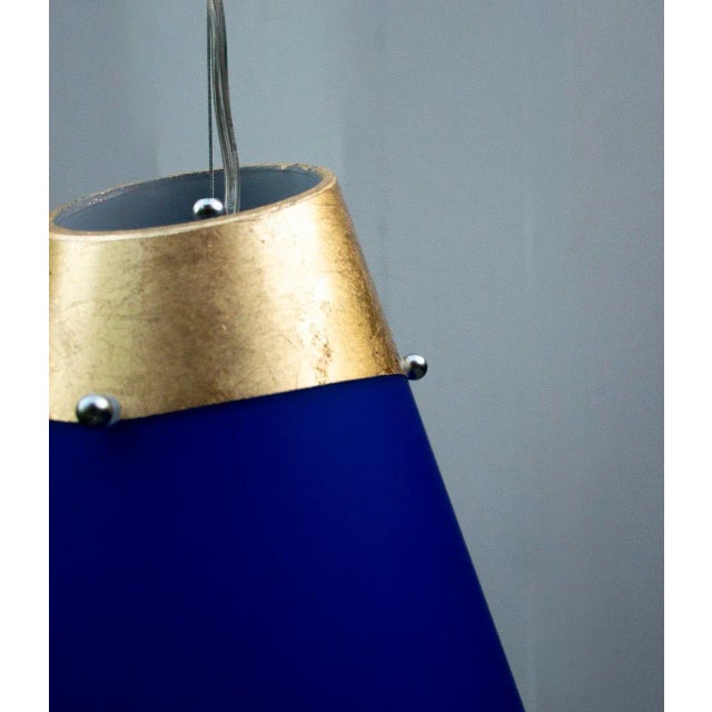 Italian Modern Murano Glass Ceiling Lamp For Sale - Image 5 of 7