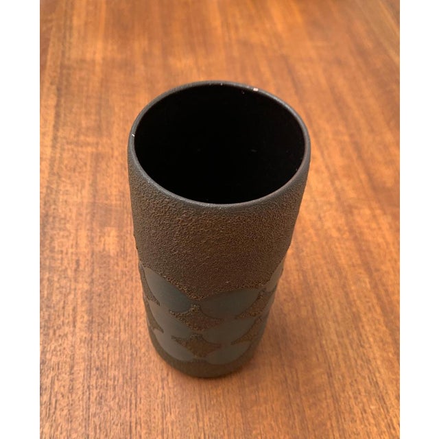 Brown Mid-Century West German Pottery WGP Vase from Dümler & Breiden, 1960s For Sale - Image 8 of 17