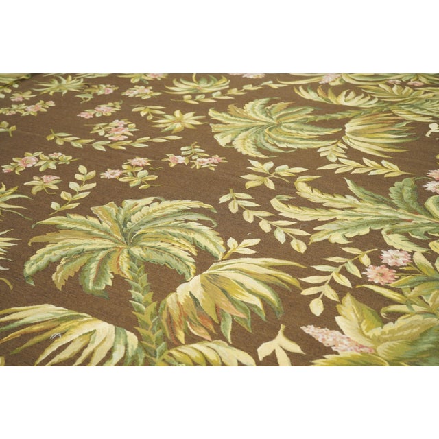 Early 21st Century Aubusson Rug 8'0" X 10'0" For Sale - Image 5 of 10