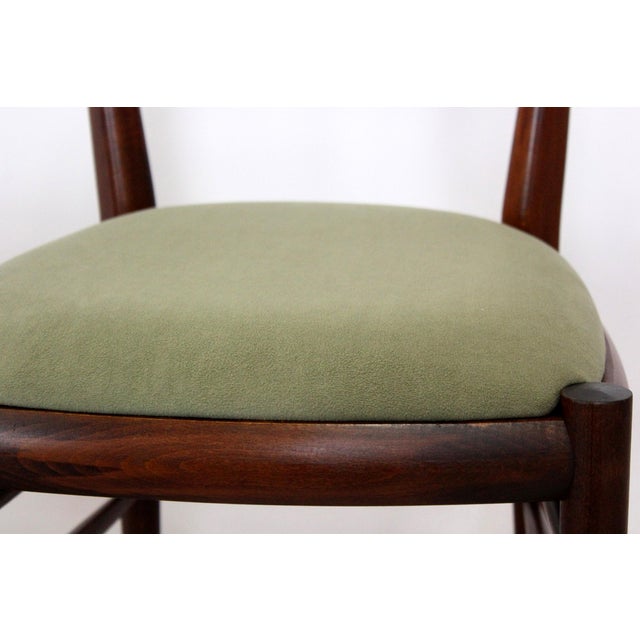 Mid-Century Modern Dining Set, Czechoslovakia, 1960s, Set of 7 For Sale - Image 12 of 18