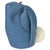 Contemporary Blue Calfskin Shearling Mini Bunny Crossbody For Sale - Image 3 of 8