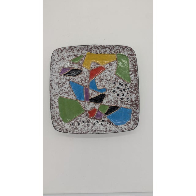 Mid-Century Modern Mid 20th Century Ravenna Series Bay Keramik Plate For Sale - Image 3 of 8