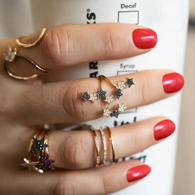 Own Your Story Ruby Rock Star Ring in 14k Yellow Gold, Size 8 For Sale In New York - Image 6 of 8