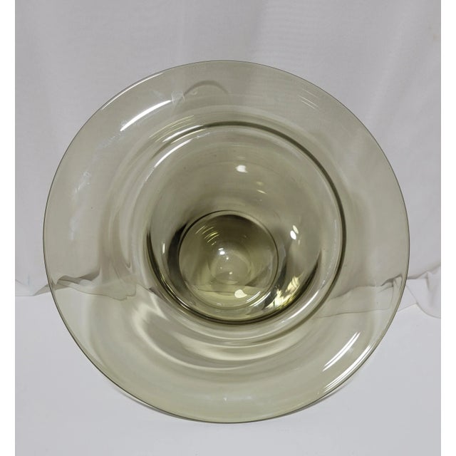 1950s 1950s Saara Hopea for Nuutajärvi Notsjo "Hattu" Art Glass Vase For Sale - Image 5 of 8