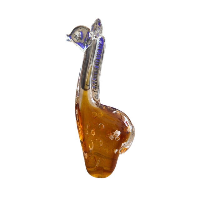 Murano Style Giraffe Figurine For Sale - Image 4 of 7