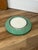 Mid 20th Century Duralex France Two-Tone Tempered Glass Plates For Sale - Image 4 of 5