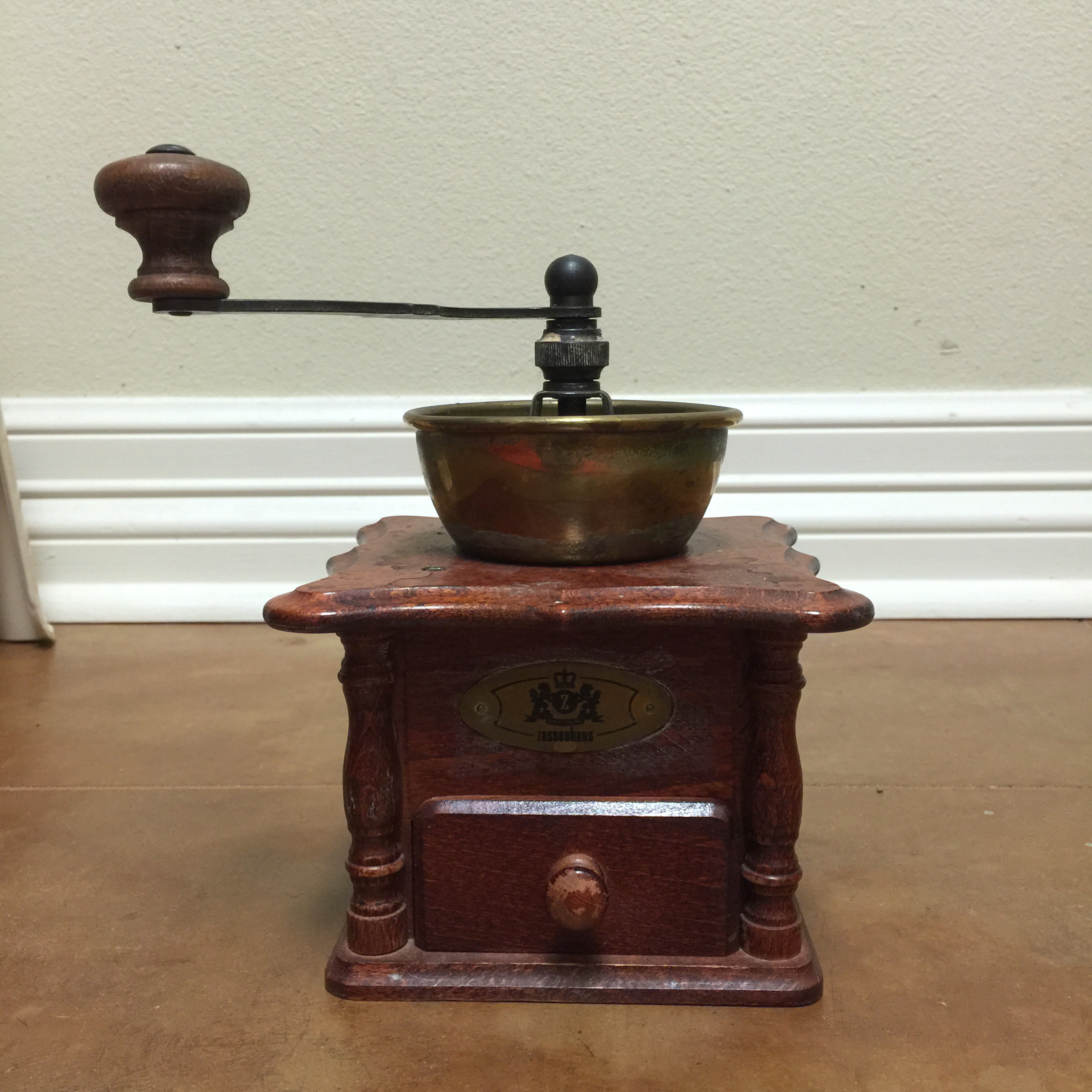 Antique German Coffee Grinder Chairish