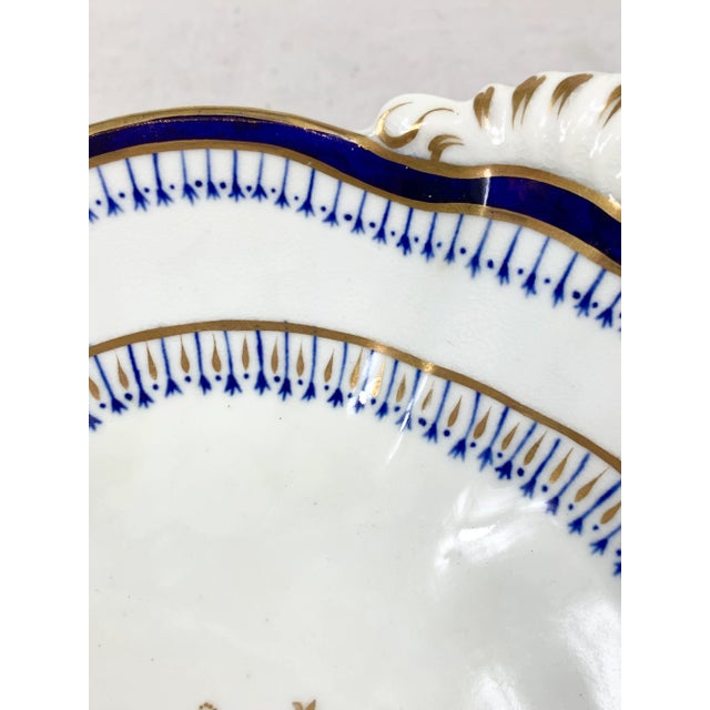 Ceramic Antique Ceramic Serving Dish For Sale - Image 7 of 9