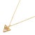 Gold Pearl & Gold Triangle Pendant Evil Eye Talisman Necklace For Sale - Image 8 of 11