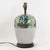 Chinese Antique Chinese Famille Rose Bok Choy Porcelain Table Lamp With Cabbage Leaf and Butterfly Motif For Sale - Image 3 of 16