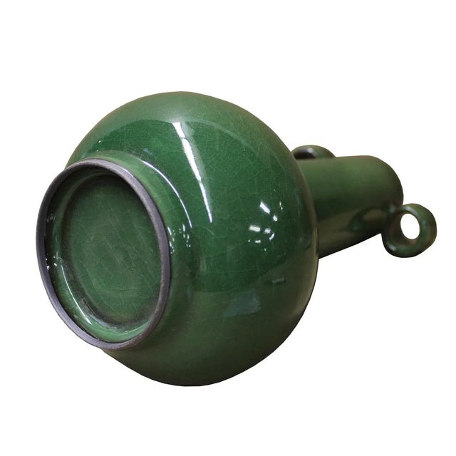 2010s Ru Ware Celadon Vase For Sale - Image 5 of 6