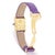 Cartier Must De Cartier Tank 2415 Japan Limited Purple Checkerboard Dial Vermeil For Sale - Image 13 of 16