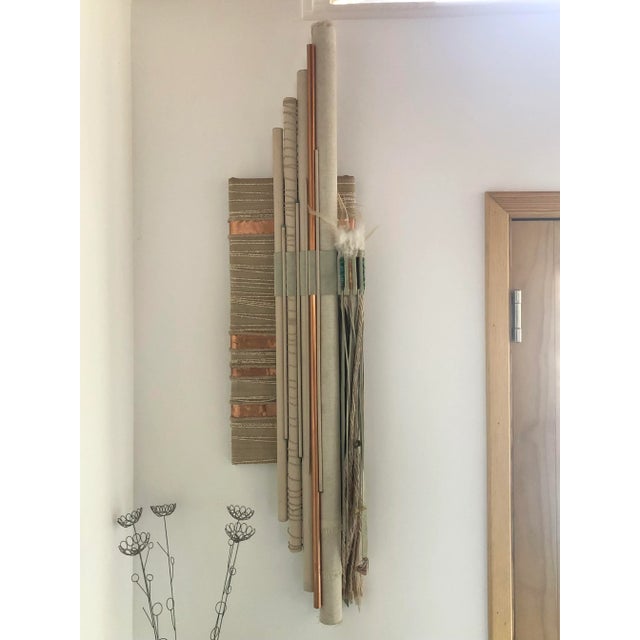 1980s Postmodern Textile Wall Art For Sale In Phoenix - Image 6 of 7