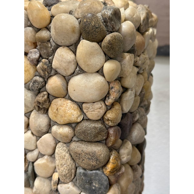 Late 20th Century Polished River Rock Lamp For Sale - Image 13 of 16