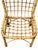 Wood Rattan and Bamboo Chair attributed to Tito Agnoli, Italy, 1960s For Sale - Image 7 of 11