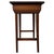 Antique Early 20th Century English Edwardian Oak Side Table For Sale - Image 5 of 10