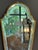 Brass Pair of 20th Century Italian Giltwood Etched Mirror Two-Light Sconces For Sale - Image 8 of 8