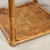 Wood Wicker and Bamboo Coffee Table, 1970s For Sale - Image 7 of 12