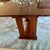 1950s Art Deco Style Mahogany Wood Dining Table / Console For Sale - Image 11 of 12